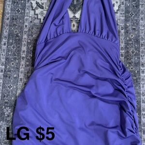 2 Halter Dresses. Purple and orchid.